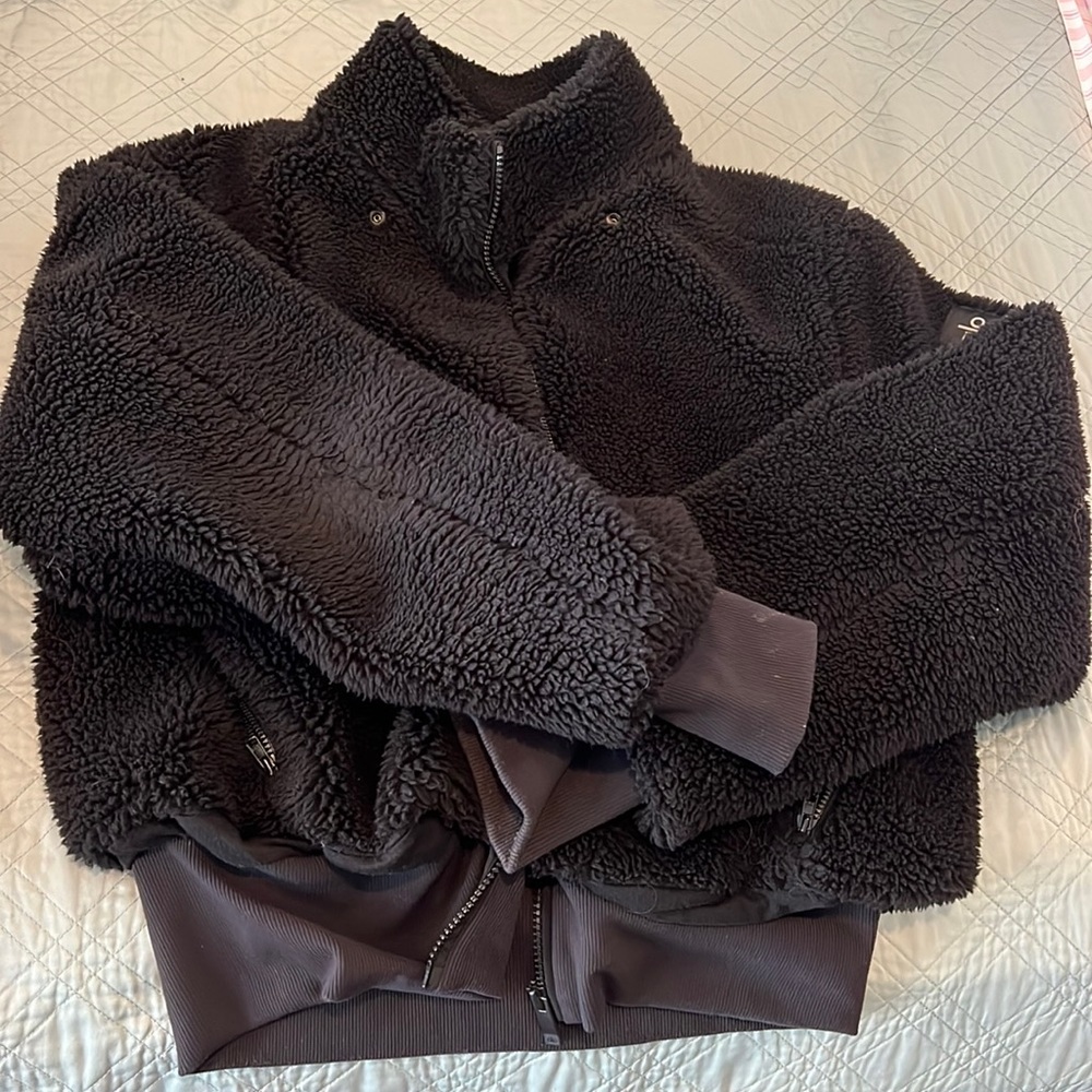 Alo Faux Fur Jacket ..